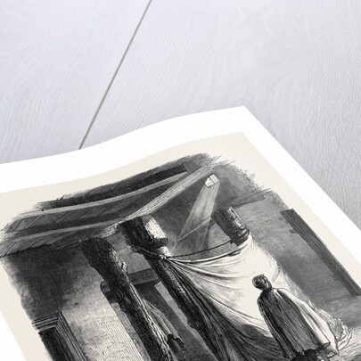 Interior of an Abyssinian Church at Chaffa Near Senafe 1868 by Anonymous
