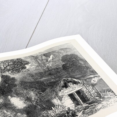 Church and Shrine of St. Romanus Barra-Kat Near Senafe 1868 by Anonymous