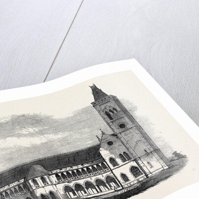 The Sassoon Hospital at Poonah Near Bombay 1868 by Anonymous