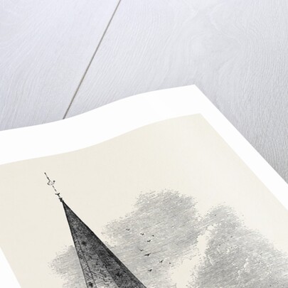 Faccombe Church Hants 1868 by Anonymous