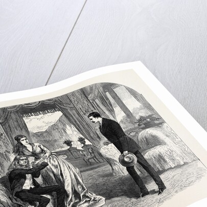 Scene from a Hero of Romance at the Haymarket Theatre 1868 by Anonymous