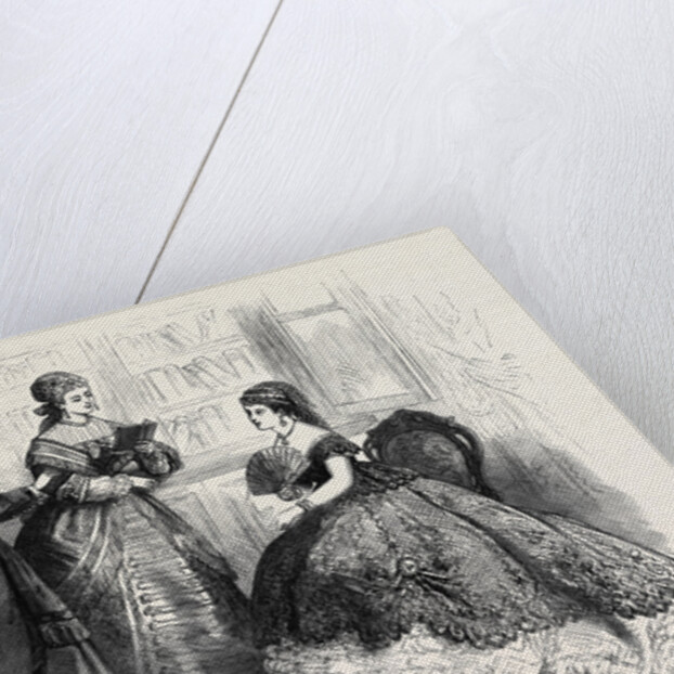 Paris Fashions for April 1868 by Anonymous