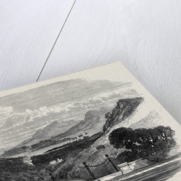 View of Porto Ferrajo from the Villa Martino Napoleon's Residence Elba 1868 by Anonymous
