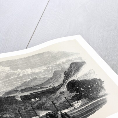 View of Porto Ferrajo from the Villa Martino Napoleon's Residence Elba 1868 by Anonymous