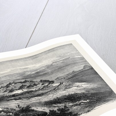The War in Abyssinia: Village on the Pass Between Ashangi and Lat 1868 by Anonymous