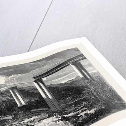 Grand River Railway Bridge Mauritius Destroyed by a Hurricane 1868 by Anonymous