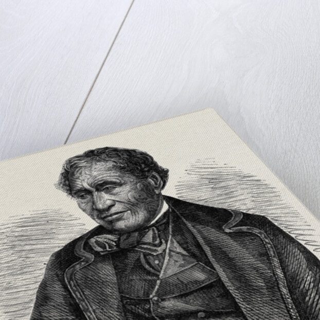 The New Zealand Chief Tamati Waka a Friend to European Settlers by Anonymous