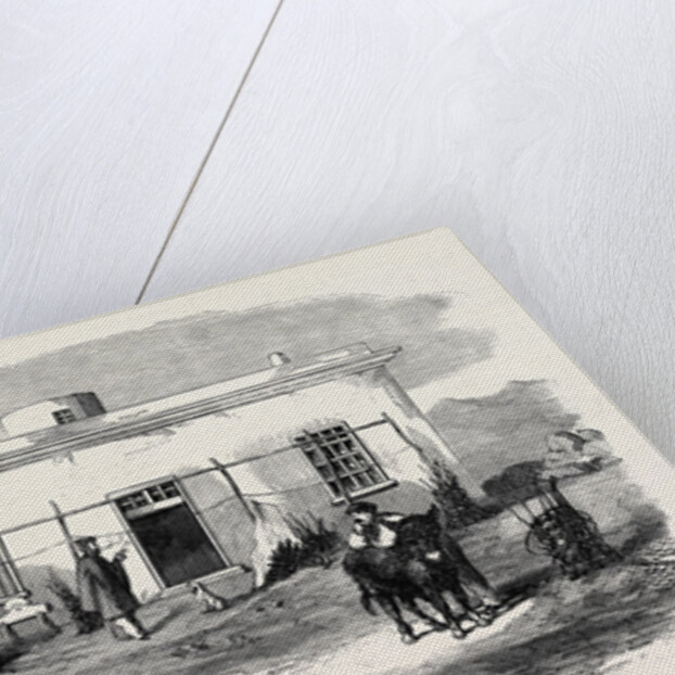 Front View of Garibaldi's House Caprera by Anonymous