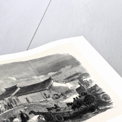 The Chinese Bringing to the British Headquarters the 300000 Taels As Compensation to the Released British Prisoners and to the Families of Those Who Were Murdered by Anonymous