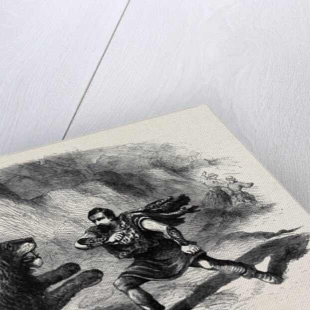 Mr. Crockett the Lion Tamer Performing with His Lions at Astley's Theatre the Lion Conqueror or the Death Jungle by Anonymous