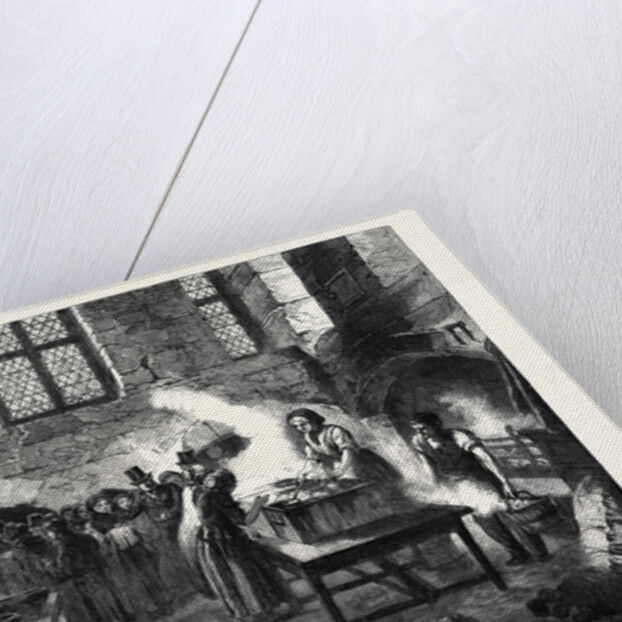 The Distress in Coventry Distribution of Soup for Distressed Weavers in the Kitchen of St. Mary's Hall by Anonymous