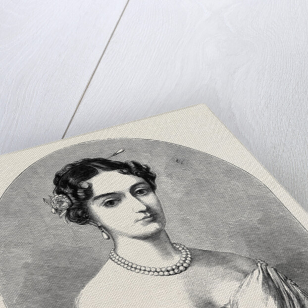 Portrait of Mdme. Bonaparte (Née Patterson) Taken in 1815 by Anonymous