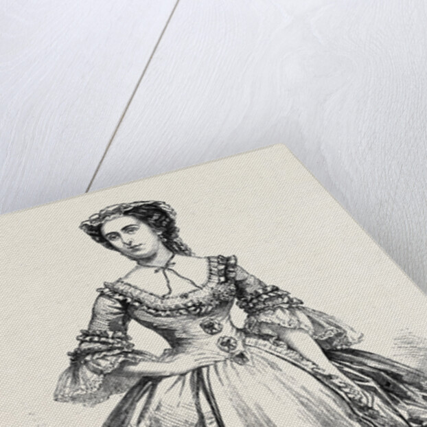 Miss Fanny Stirling of the Haymarket Theatre As Miss Hardcastle by Anonymous