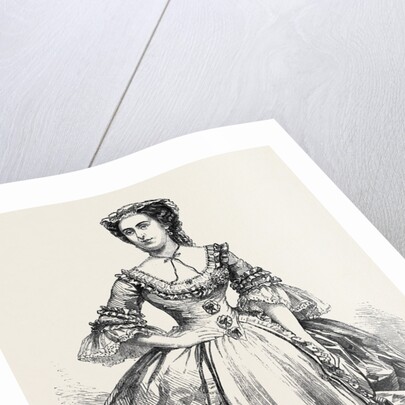 Miss Fanny Stirling of the Haymarket Theatre As Miss Hardcastle by Anonymous