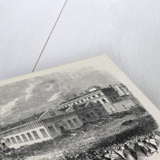 The Strike at Blackburn Large Meeting of Operatives in the Marketplace 1861 by Anonymous