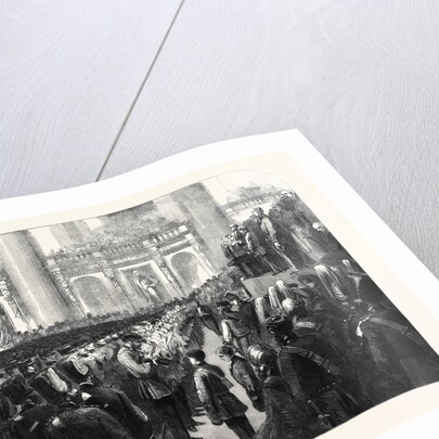 The Liverpool Press Guard (80th Lancashire Rifle Volunteers) Taking the Oaths in St. George's Hall by Anonymous