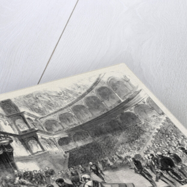 The Opening of the New Italian Parliament by Victor Emmanuel on the 18th Ult. 1861 by Anonymous