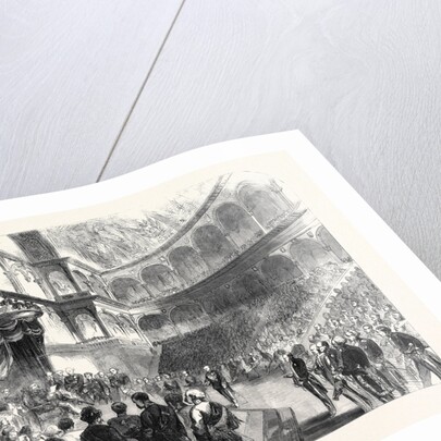 The Opening of the New Italian Parliament by Victor Emmanuel on the 18th Ult. 1861 by Anonymous