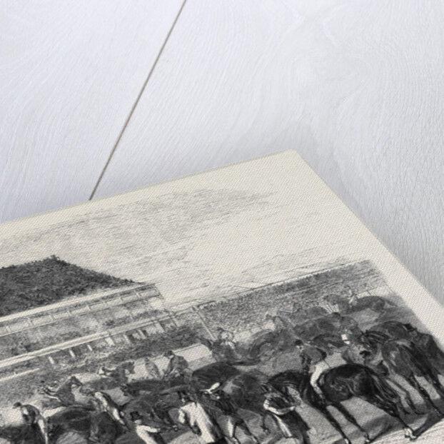 The Derby Day: The Preliminary Canter by Anonymous