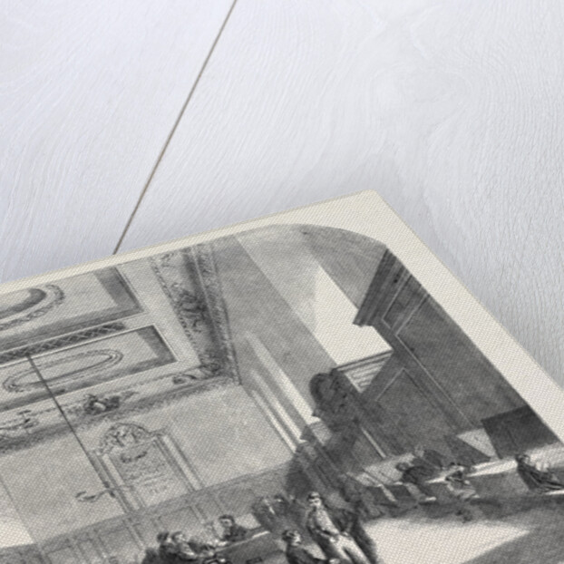 The Schoolroom of Winchester College by Anonymous