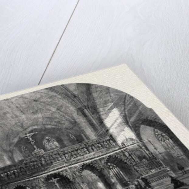 The Dom Münster Westphalia, in the Exhibition of the Old Water Colour Society 1861 by Anonymous