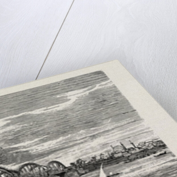 Egypt, Bridge, Engraving 1879 by Anonymous