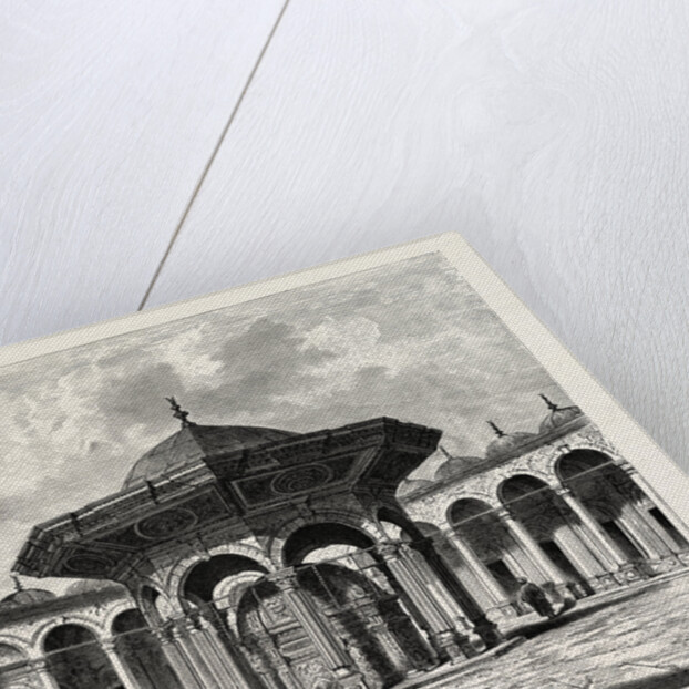 Court of the Mosque of Mohammed Ali in the Citadel by Anonymous