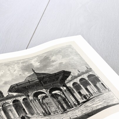 Court of the Mosque of Mohammed Ali in the Citadel by Anonymous