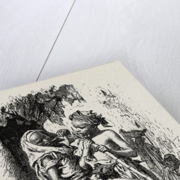 Egyption Boy´s Sugar-stick by Anonymous