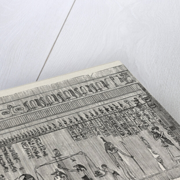 Representation of the Egyptian Judgment of the Dead by Anonymous