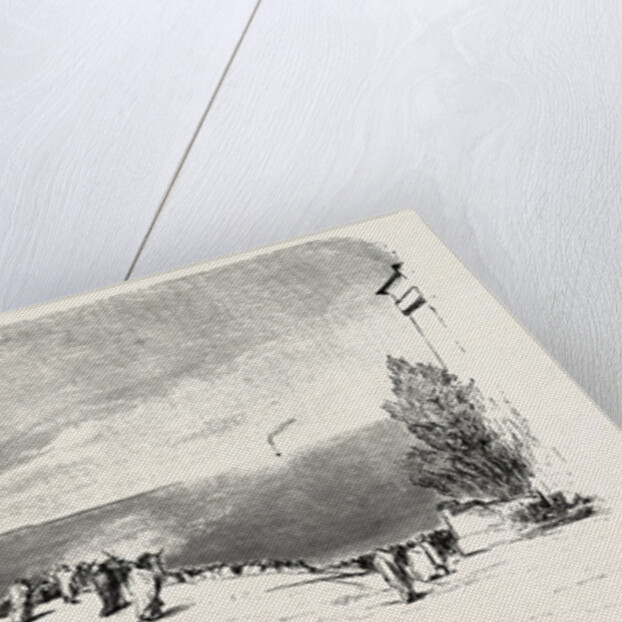 Waiting For The Pilgrim Ship Near Suez by Anonymous