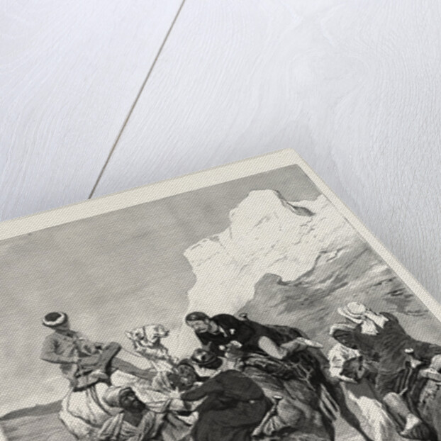 A First Ride On A Camel by Anonymous