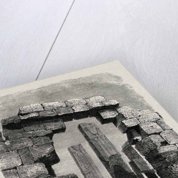 Sculptured Pillar From The Temple of Karnak by Anonymous