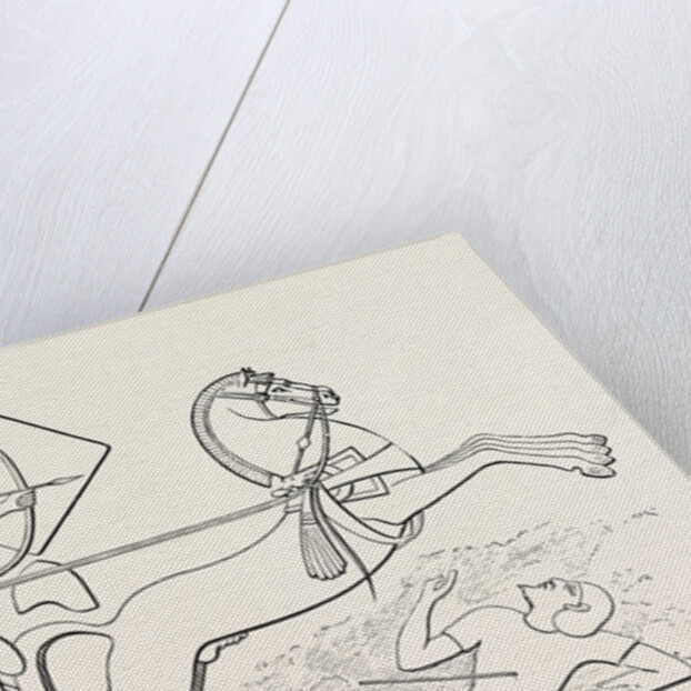 The Horse in the Heat of Battle by Anonymous