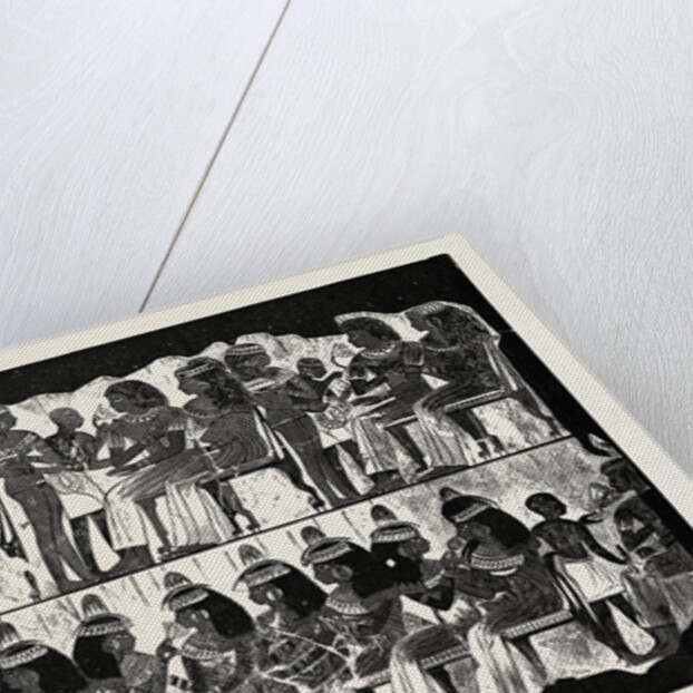 Old Egyptian Representation of a Party by Anonymous