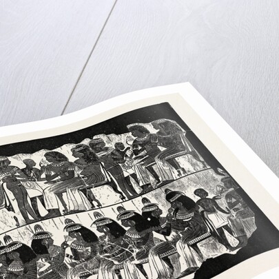 Old Egyptian Representation of a Party by Anonymous