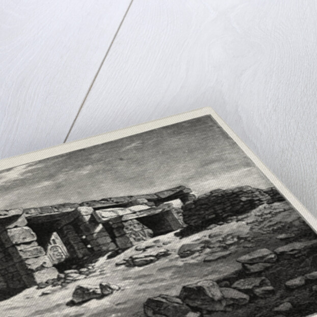 Ruins of the Temple of Amada in Nubia by Anonymous