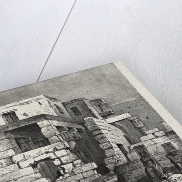 The French Quarter in the Temple of Luksor by Anonymous