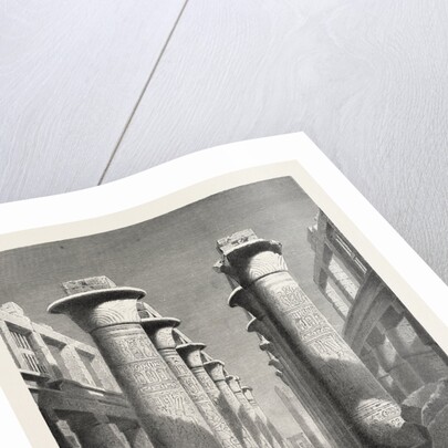 The Great Hall of Pillars at Karnak by Anonymous