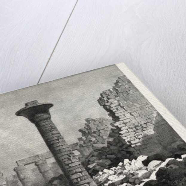 Column in the Great Court of Karnak by Anonymous