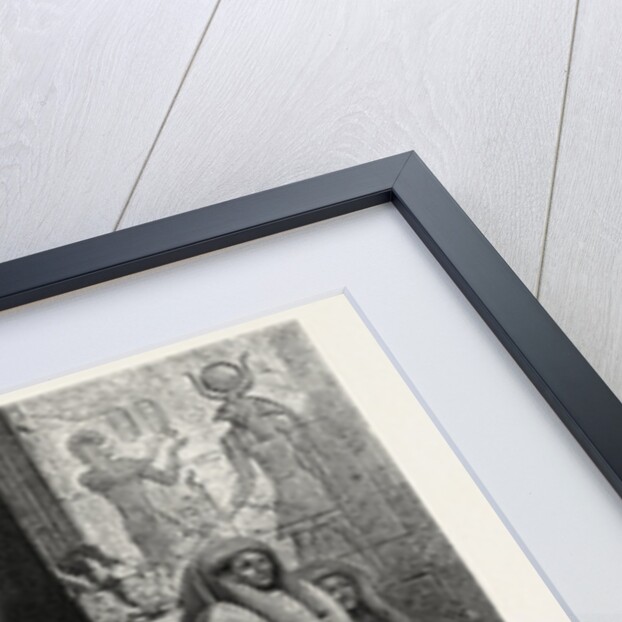 Interior of the Ape-t Temple at Karnak by Anonymous