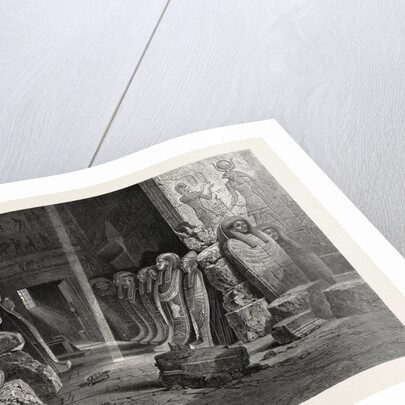 Interior of the Ape-t Temple at Karnak by Anonymous