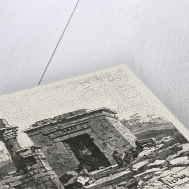 Temple of Hermonthis by Anonymous