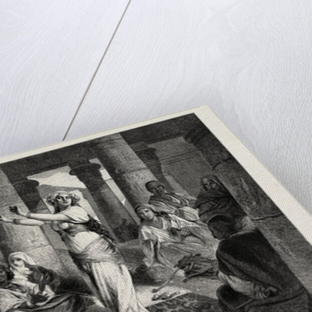 Dans in the Ruins of Karnak by Anonymous