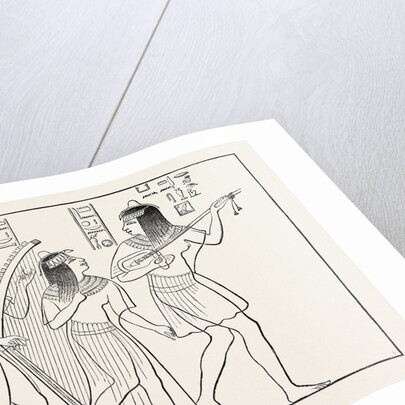 Old Egyptian Musicians by Anonymous