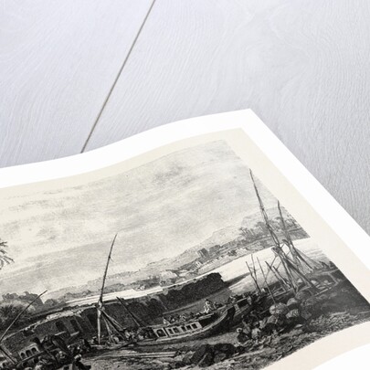 Port of Assouan by Anonymous