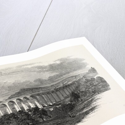 Great Dee Viaduct, the Shrewsbury Chester Railway by Anonymous