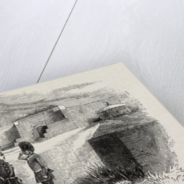 Interior of Seaford Fort, East Sussex, UK, 1858 by Anonymous