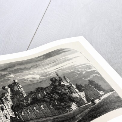 Queen Victoria's Visit to Leeds, UK: Kirkstall Abbey, 1858 by Anonymous