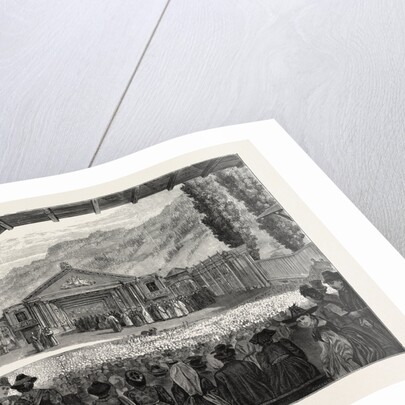The Theatre of Oberammergau Passion Play, Bavaria, Bayern, Germany, 1870 by Anonymous